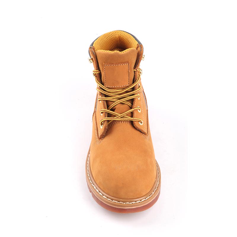 Mid-Cut Full-Grain Nubuck Safety Shoes